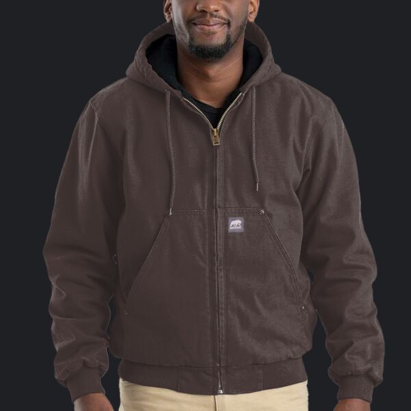 Men's Heartland Washed Cotton Duck Hooded Jacket Thumbnail