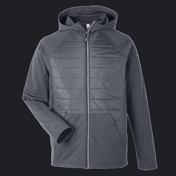 Unisex Techno Lite Hybrid Hooded Jacket Thumbnail