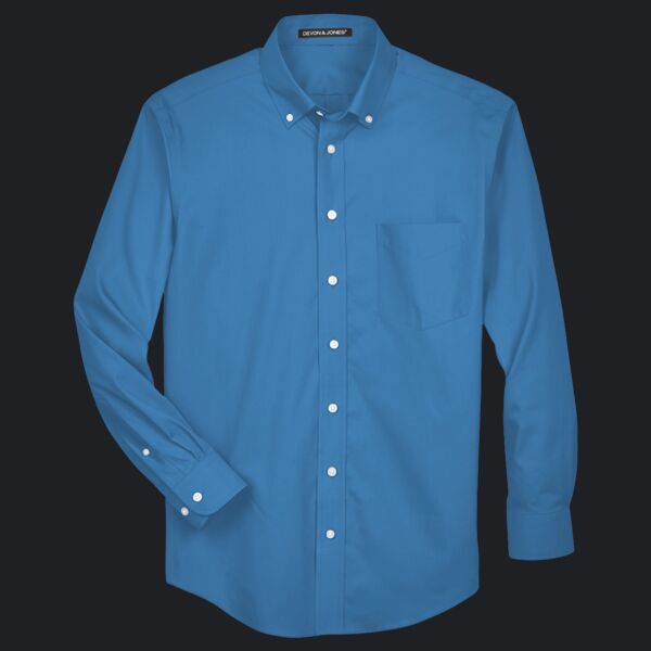 Men's Crown Collection® Oxford Woven Dress Shirt Thumbnail