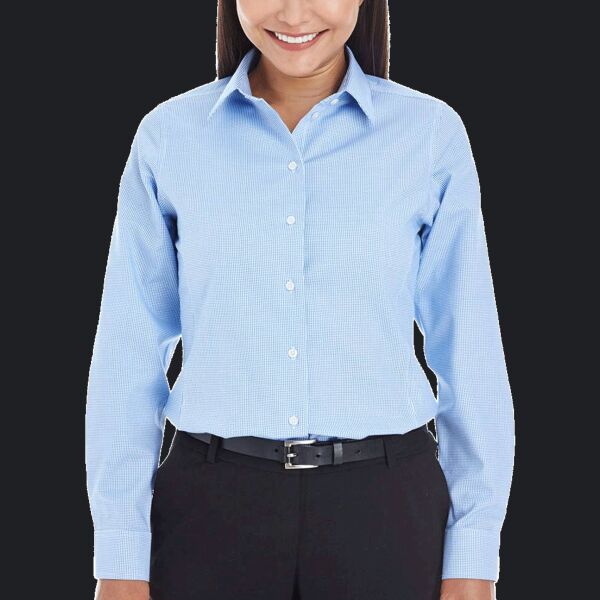 Women's Crown Collection® Royal Dobby Woven Dress Shirt Thumbnail