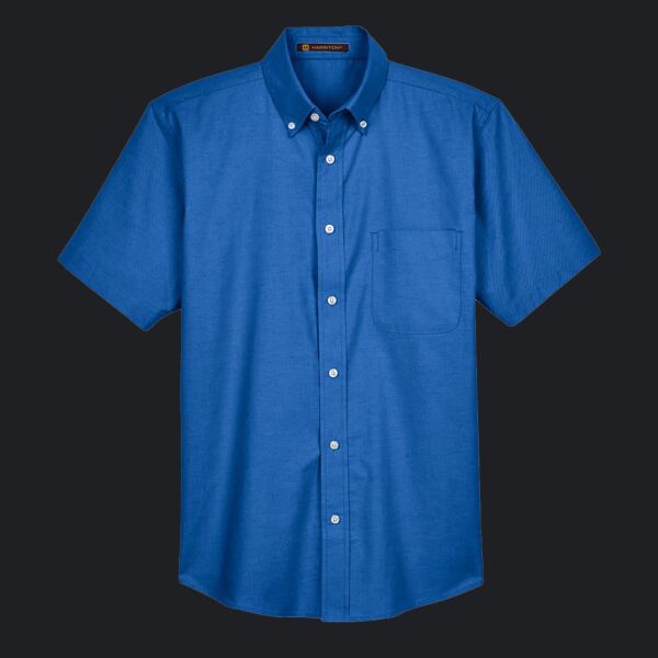 Men's Oxford Short Sleeve with Stain-Release Thumbnail
