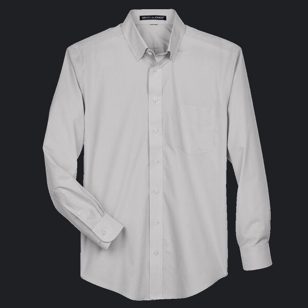 Men's Crown Collection® Broadcloth Woven Dress Shirt Thumbnail