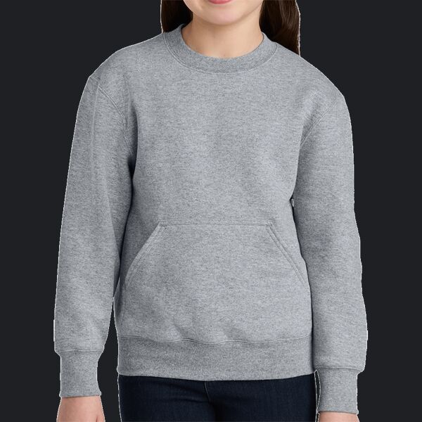 Youth Core Fleece Crewneck Pocket Sweatshirt Thumbnail