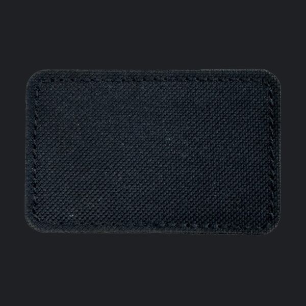 Medium Blank Black Patch - Qty 10 Thumbnail