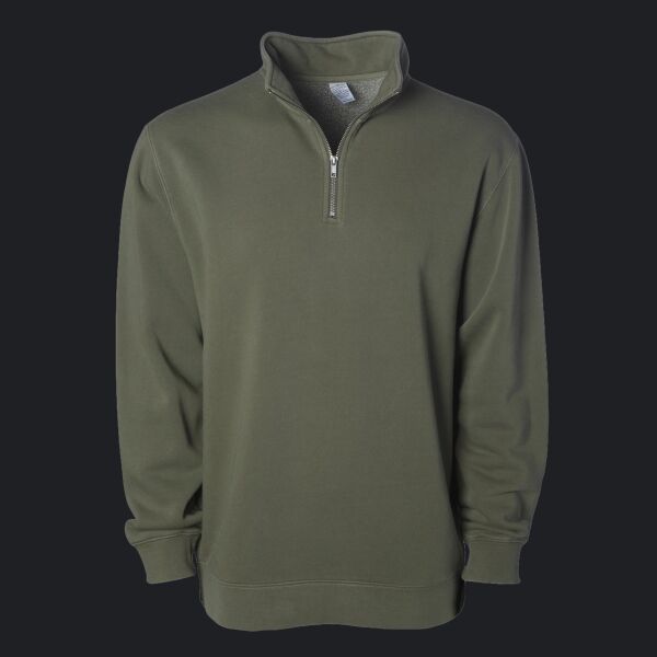 Unisex Pigment-Dyed Quarter-Zip Pullover Thumbnail