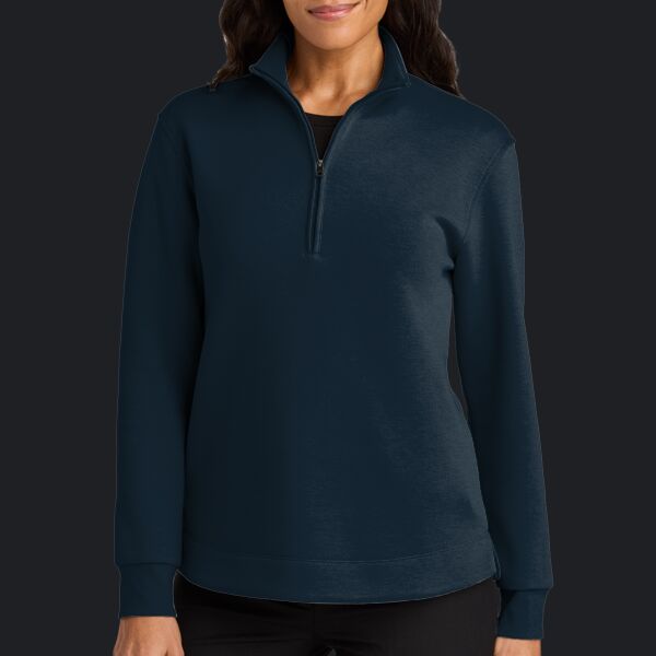 Women's Wearever Signature Double Pique 1/4 Zip Thumbnail