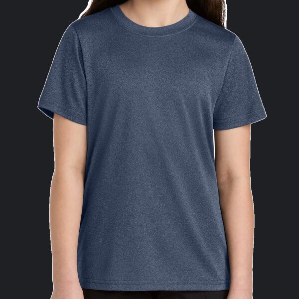 Youth Heather Performance Tee Thumbnail