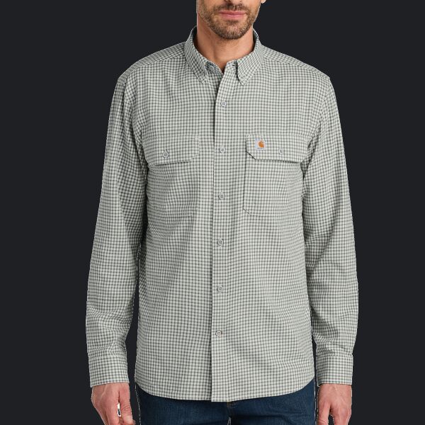 Rugged Flex ® Plaid Long Sleeve Shirt Thumbnail
