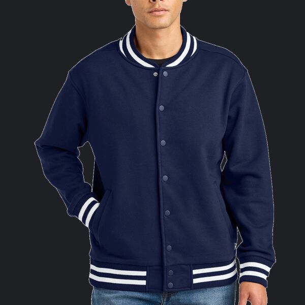 Varsity Heavyweight Fleece Jacket Thumbnail