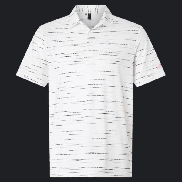 Men's Ultimate365 Mesh Glimmer Print Polo Thumbnail