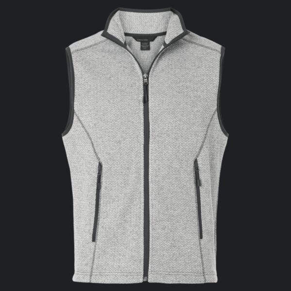 Men's Jasper Jacquard Fleece Vest Thumbnail