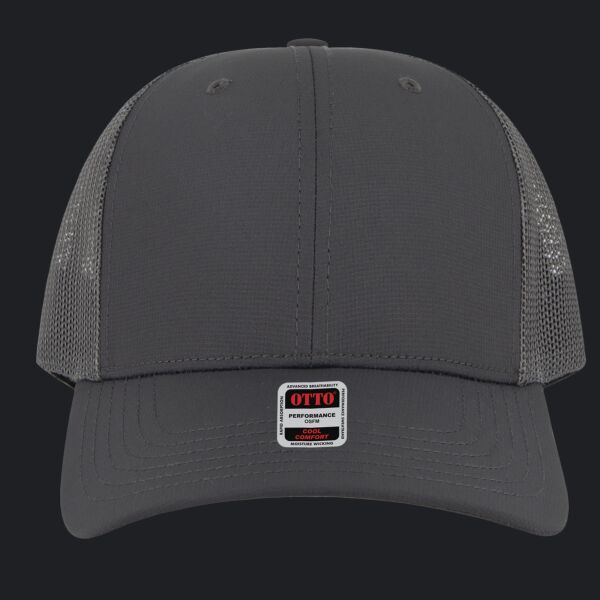 OTTO CAP® 6 Panel Low Profile Mesh Back Trucker Hat Thumbnail