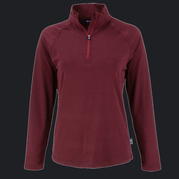 Cutter & Buck Coastline Epic Comfort Recycled Women’s Quarter Zip Thumbnail