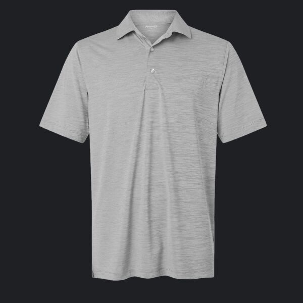 Men's Bohemian Striped Heather Performance Polo Thumbnail