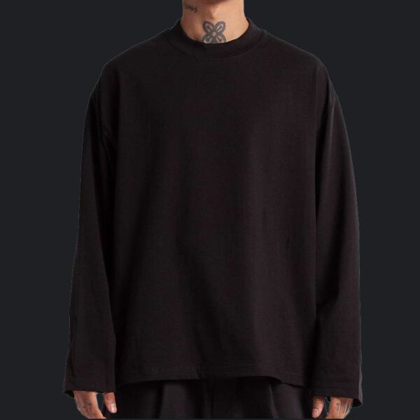 Unisex Max Heavyweight Oversized Long Sleeve T-Shirt Thumbnail