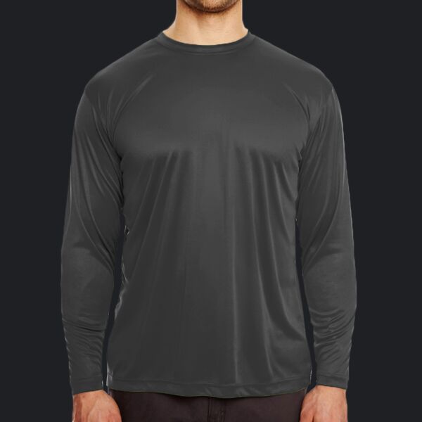 Men's Cool & Dry Sport Long Sleeve Performance Interlock T-Shirt Thumbnail