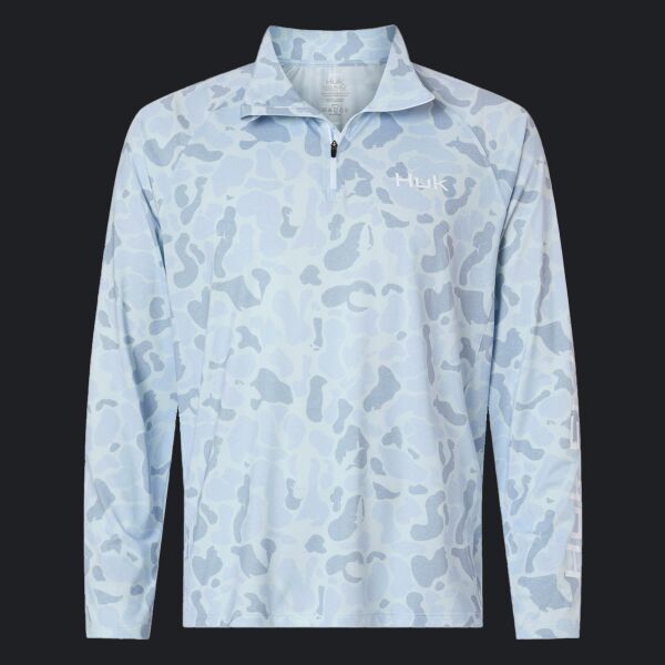 Men's Airweight KC Printed Quarter-Zip Pullover Thumbnail