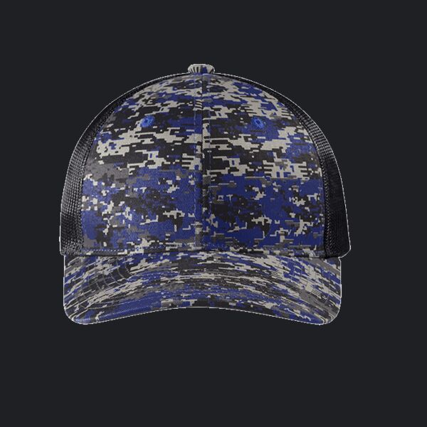 Digi Camo Snapback Trucker Cap Thumbnail
