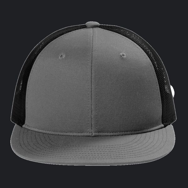 Snapback Flat Bill Trucker Cap Thumbnail