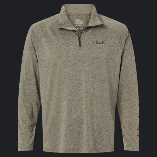 Men's Airweight Heather Quarter-Zip Pullover Thumbnail