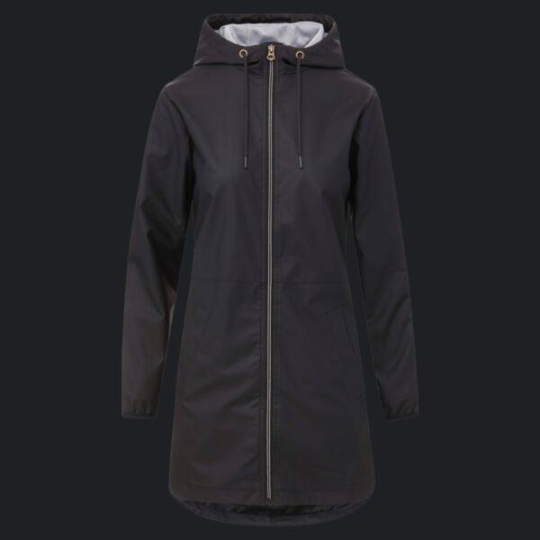 Women's Vintage Hooded Rain Jacket Thumbnail