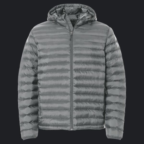 Men's Lightweight Poly-filled Hooded Puffer Jacket Thumbnail