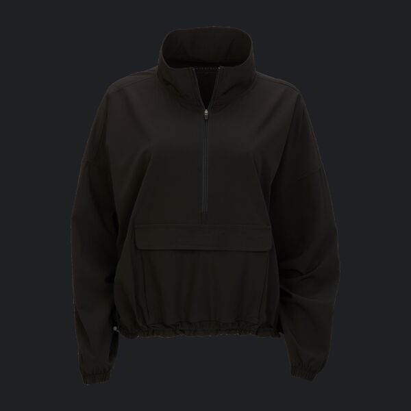 Women's Stretch Woven Quarter-Zip Pullover Thumbnail