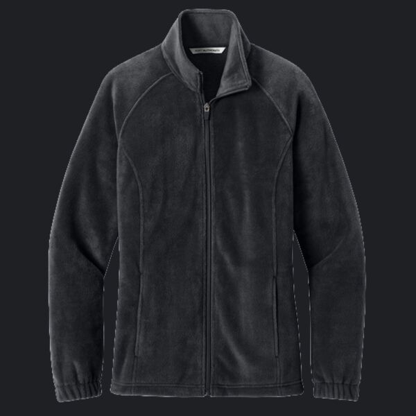 Women's Plush Fleece Full Zip Jacket Thumbnail