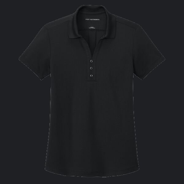 Women's Plaited Pique Polo Thumbnail