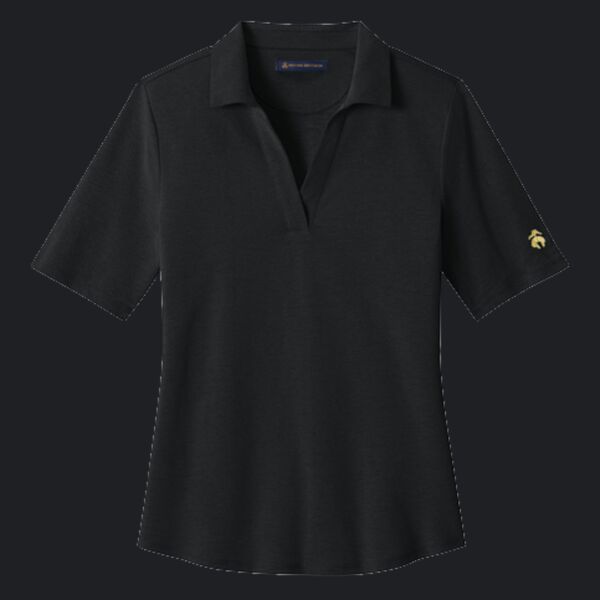 Women's Pinpoint Pique Polo Thumbnail
