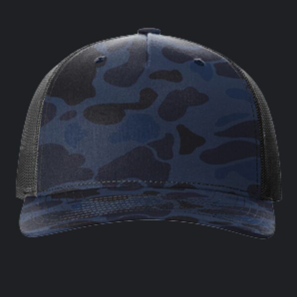 Printed Five Panel Trucker Thumbnail