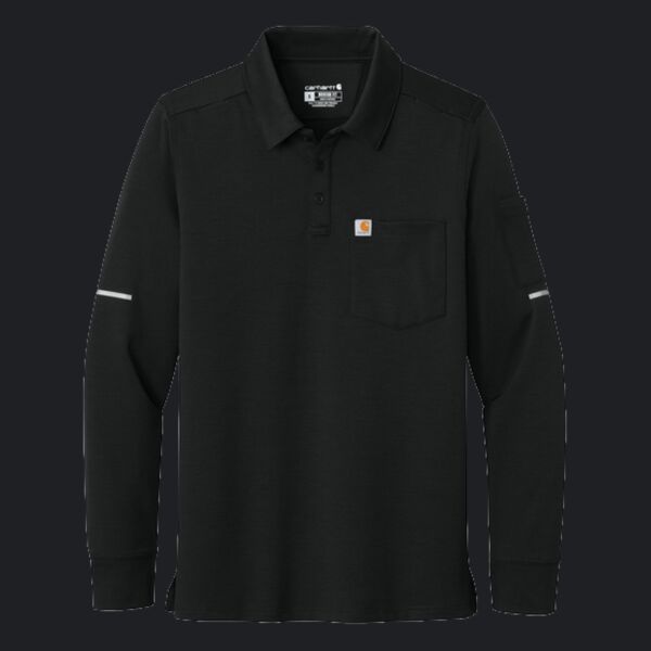 FLD & Rscu Long Sleeve Polo Thumbnail