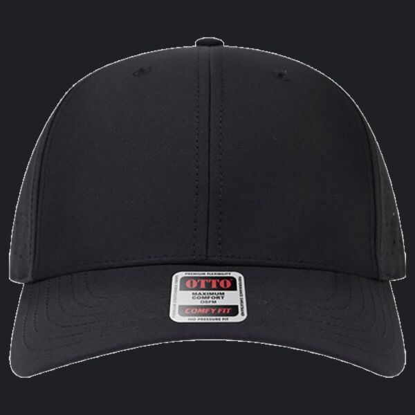 OTTO CAP® OTTO COMFY FIT® 6 Panel Mid Profile Perforated Cap Thumbnail