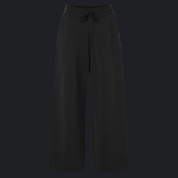 Women's French Terry Wide Leg Pants Thumbnail
