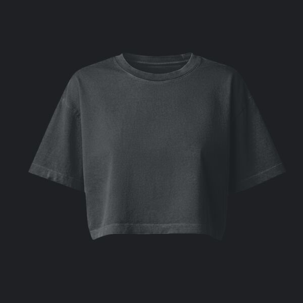 Women's Garment-Dyed Cropped Tee Thumbnail