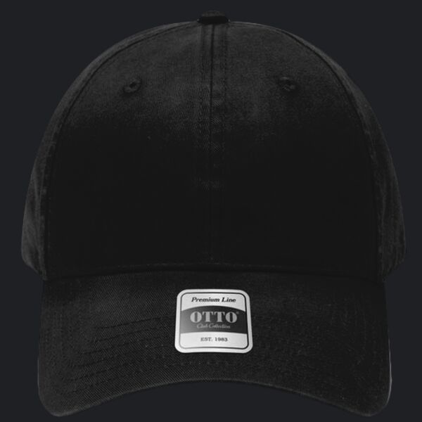 OTTO CAP® Club Collection 6 Panel Low Profile Dad Cap Thumbnail