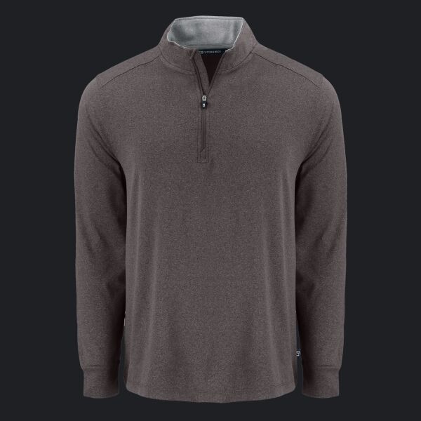 Cutter & Buck Forge Recycled Four-Way Stretch Mens Big & Tall Quarter Zip Pullover Thumbnail