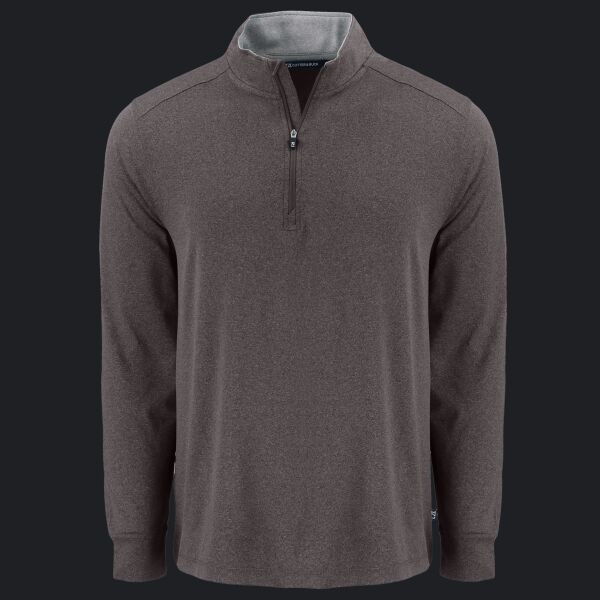 Cutter & Buck Forge Recycled Four-Way Stretch Mens Quarter Zip Pullover Thumbnail
