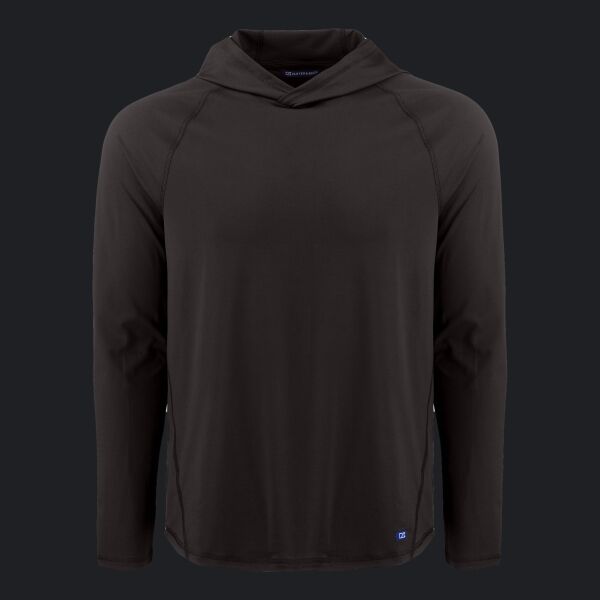 Cutter & Buck Prospect Recycled Featherlight Stretch Mens Big & Tall Hooded Pullover Thumbnail