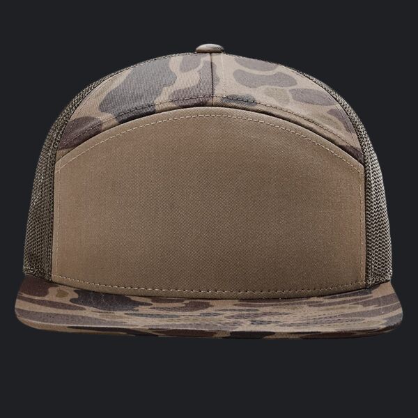 Printed Seven-Panel Trucker Cap Thumbnail