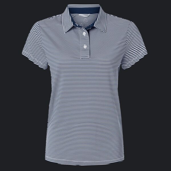 Women's Kayla Striped Polo Thumbnail