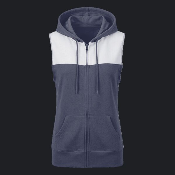 Unisex Sleeveless Hooded Sweatshirt Thumbnail