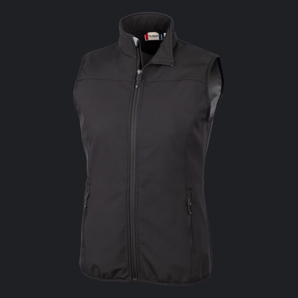 Clique Trail Eco Stretch Softshell Women's Full Zip Vest Thumbnail