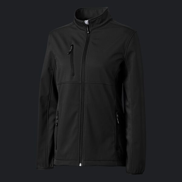 Clique Narvik Eco Stretch Softshell Full Zip Womens Jacket Thumbnail