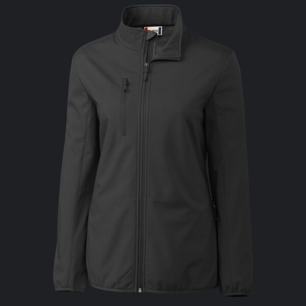 Clique Trail Eco Stretch Softshell Full Zip Womens Jacket Thumbnail