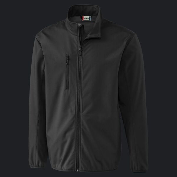 Clique Trail Eco Stretch Softshell Full Zip Mens Jacket Thumbnail