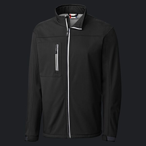 Clique Telemark Eco Stretch Softshell Full Zip Mens Jacket Thumbnail