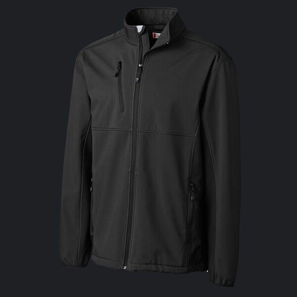 Clique Narvik Eco Stretch Softshell Full Zip Mens Jacket Thumbnail