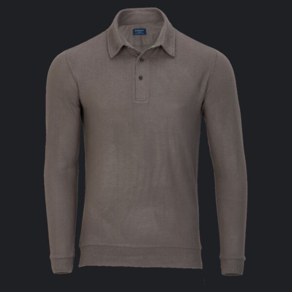 Men's Cuddle Sweater Polo Thumbnail