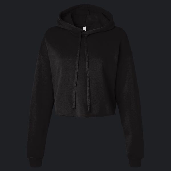 Women's Reverse Weave® Hooded Cropped Sweatshirt Thumbnail